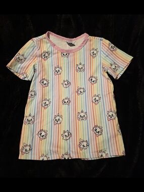 Wild Rich Kids Rainbow Stripe Marie Kids Tee